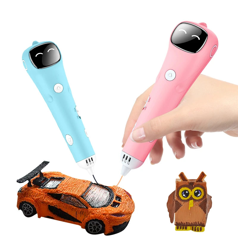 New In 3D Pen Low Temperature 1.75mm PCL Filament 3DS Printer Drawing DIY For Kids Toys Grils Boys Gifts
