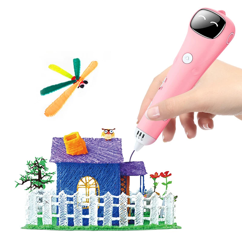 New In 3D Pen Low Temperature 1.75mm PCL Filament 3DS Printer Drawing DIY For Kids Toys Grils Boys Gifts