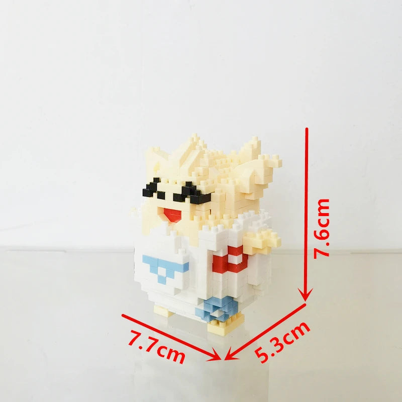 75 Style Pokemon Building Blocks Assembly Anime Picachu Charizard Doll Blastoise Bulbasaur Gengar Bricks Toy for Kid Gift