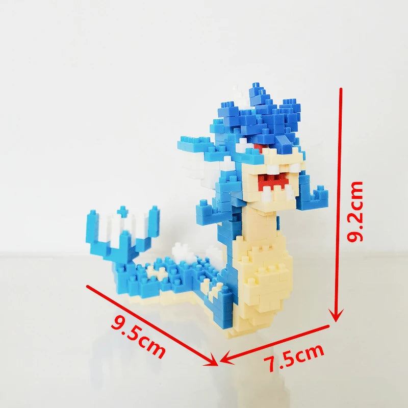 75 Style Pokemon Building Blocks Assembly Anime Picachu Charizard Doll Blastoise Bulbasaur Gengar Bricks Toy for Kid Gift