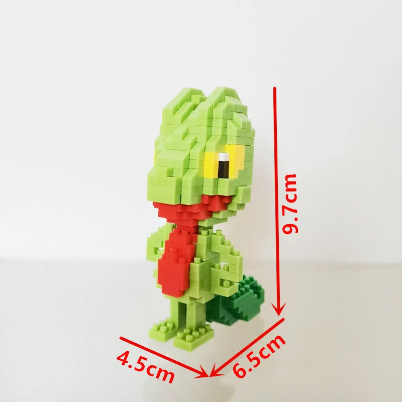 75 Style Pokemon Building Blocks Assembly Anime Picachu Charizard Doll Blastoise Bulbasaur Gengar Bricks Toy for Kid Gift