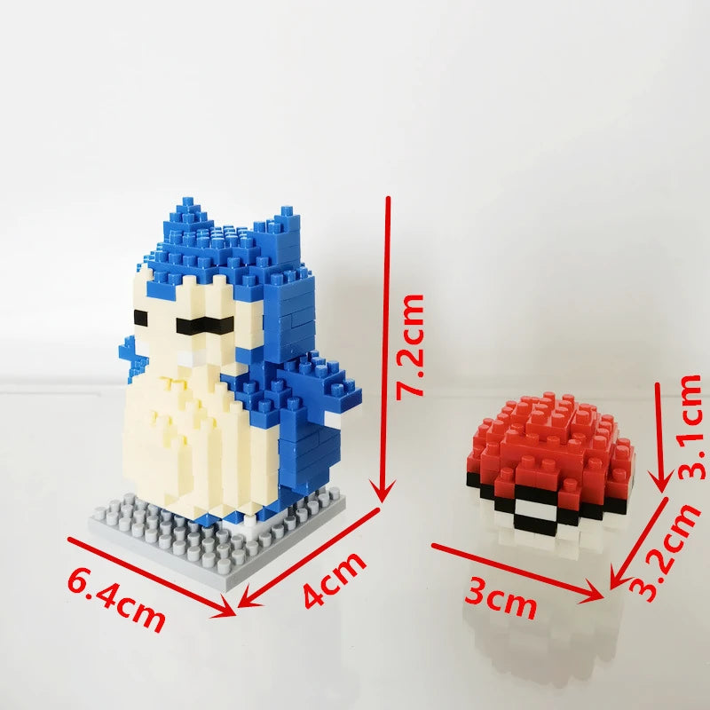75 Style Pokemon Building Blocks Assembly Anime Picachu Charizard Doll Blastoise Bulbasaur Gengar Bricks Toy for Kid Gift
