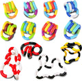 3pcs Fidget Twisting Sensory Toy Finger Spinner Hand Eye Coordination Fine Motor Skill Stress Relief for Kid Adult Activity Gift