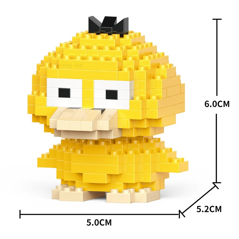 75 Style Pokemon Building Blocks Assembly Anime Picachu Charizard Doll Blastoise Bulbasaur Gengar Bricks Toy for Kid Gift