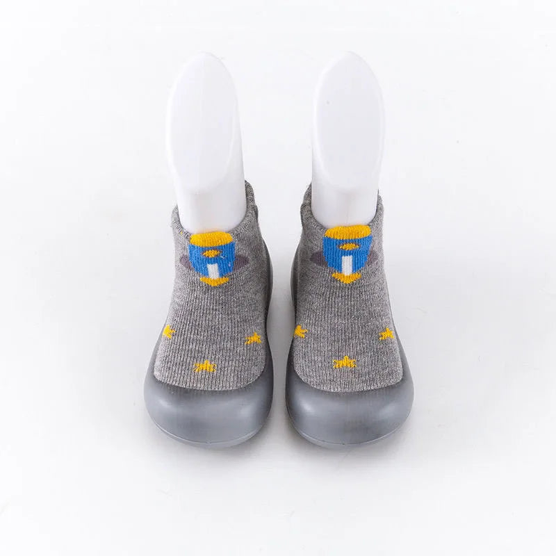 Infant Toddler Spring Summer Soft Sole Sock Shoes Cute Animals Unisex Baby Non-Slip Floor Socks Kids 0-3T Lightweight Prewalker