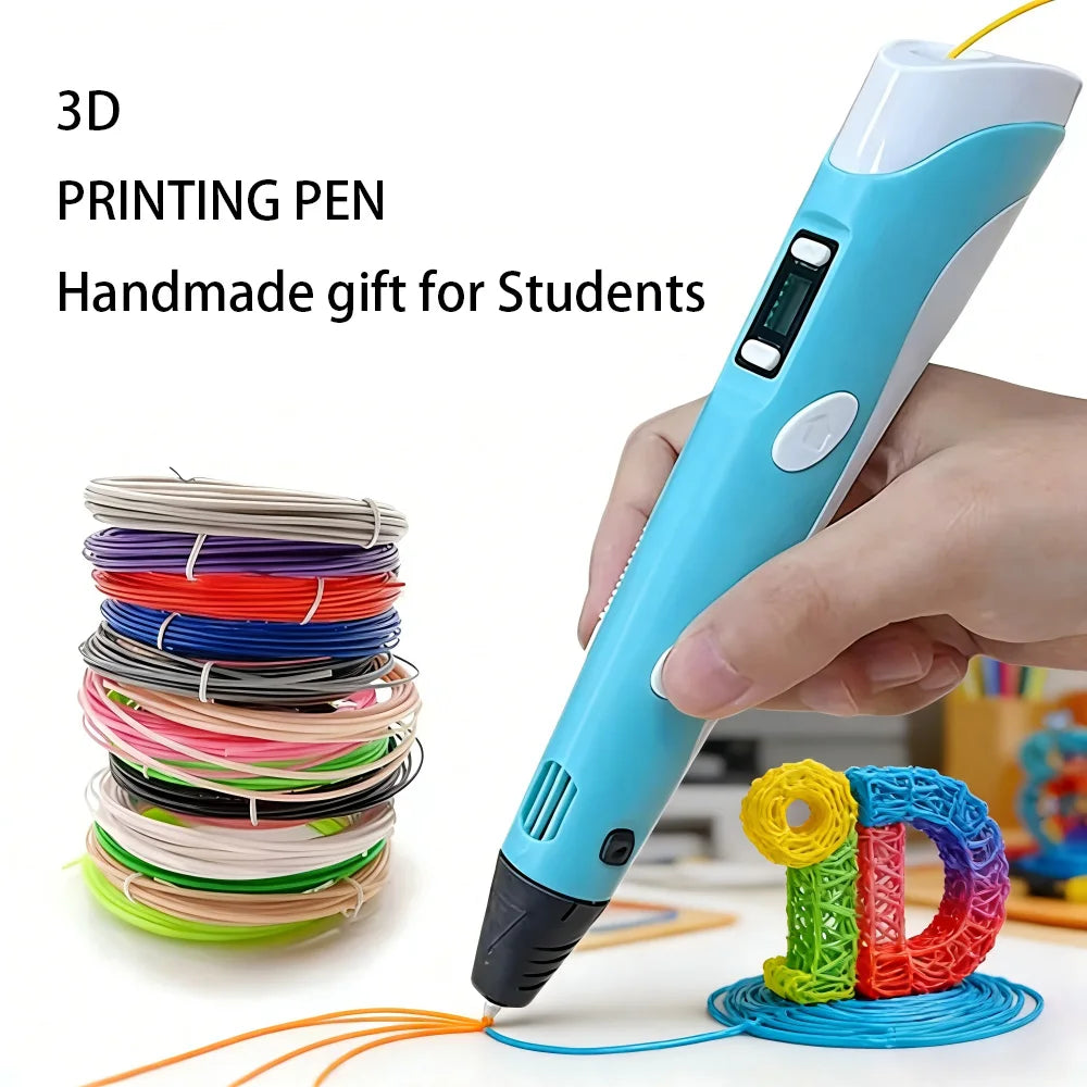 3D Creative Pen with PLA Filament – Bring Your Ideas to Life.