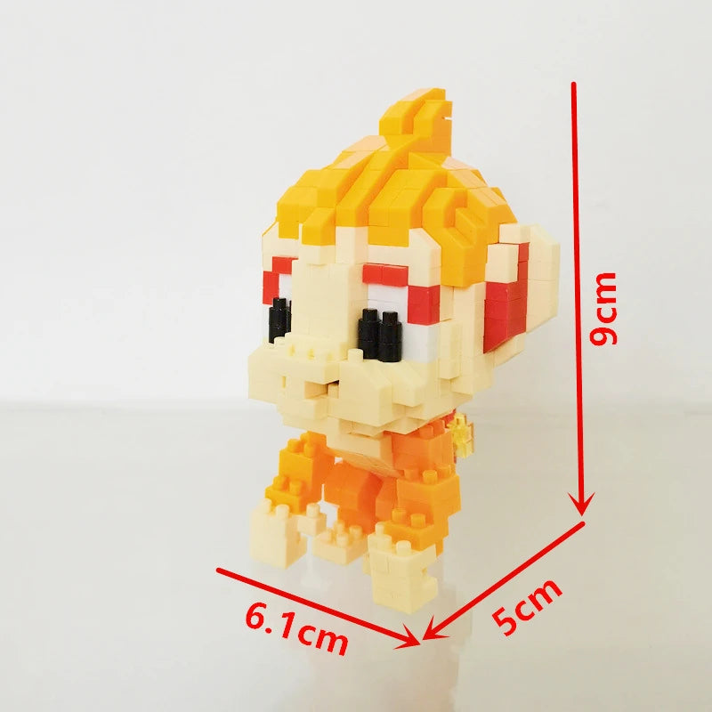 75 Style Pokemon Building Blocks Assembly Anime Picachu Charizard Doll Blastoise Bulbasaur Gengar Bricks Toy for Kid Gift