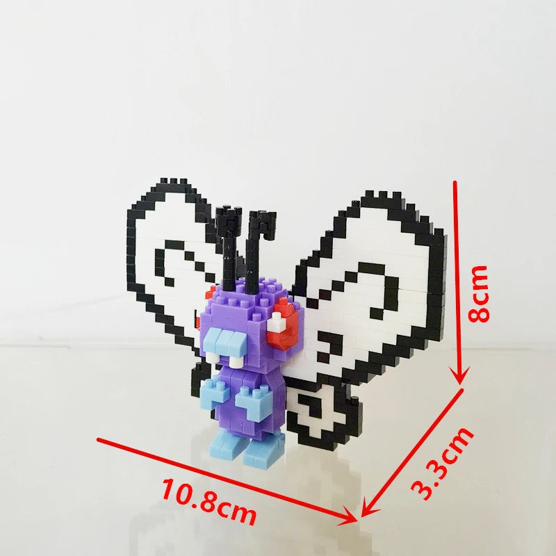 75 Style Pokemon Building Blocks Assembly Anime Picachu Charizard Doll Blastoise Bulbasaur Gengar Bricks Toy for Kid Gift