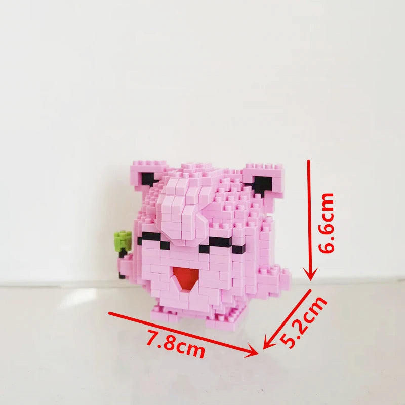 75 Style Pokemon Building Blocks Assembly Anime Picachu Charizard Doll Blastoise Bulbasaur Gengar Bricks Toy for Kid Gift