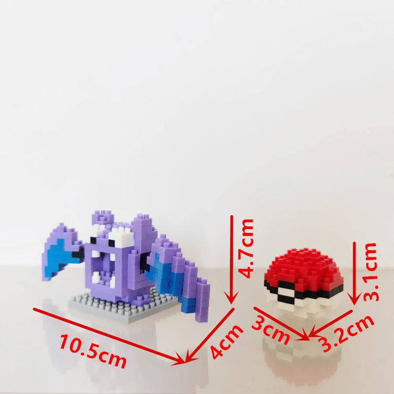75 Style Pokemon Building Blocks Assembly Anime Picachu Charizard Doll Blastoise Bulbasaur Gengar Bricks Toy for Kid Gift
