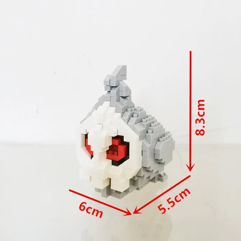 75 Style Pokemon Building Blocks Assembly Anime Picachu Charizard Doll Blastoise Bulbasaur Gengar Bricks Toy for Kid Gift