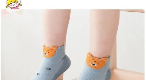 Infant Toddler Spring Summer Soft Sole Sock Shoes Cute Animals Unisex Baby Non-Slip Floor Socks Kids 0-3T Lightweight Prewalker