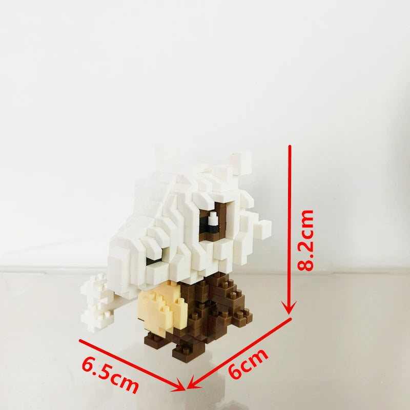 75 Style Pokemon Building Blocks Assembly Anime Picachu Charizard Doll Blastoise Bulbasaur Gengar Bricks Toy for Kid Gift