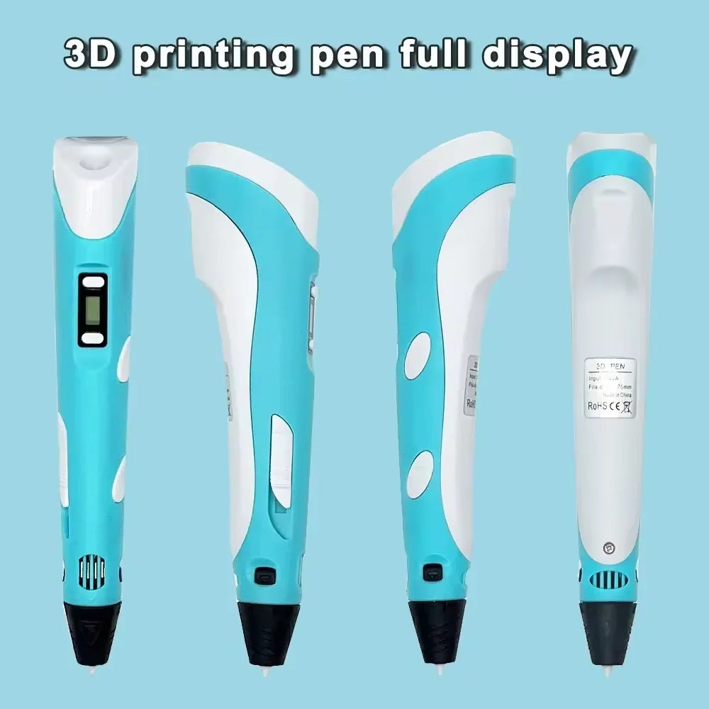 3D Creative Pen with PLA Filament – Bring Your Ideas to Life.