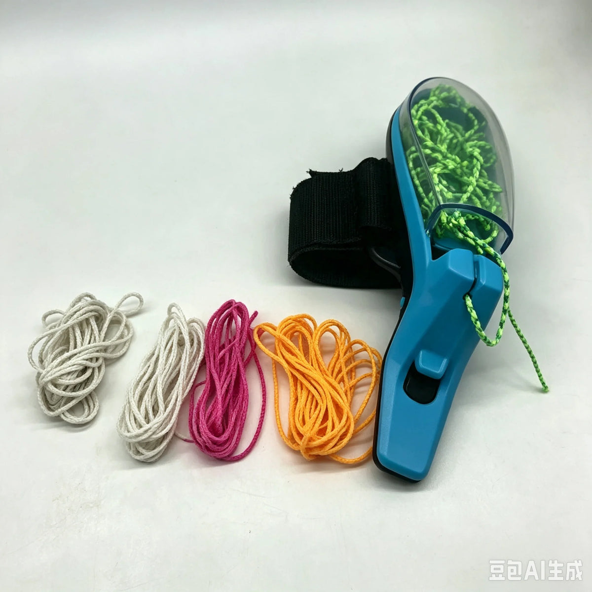 HOT Spider Web Launcher Glow In The Dark Retractable Luminous Rope Rechargeable USB Stress Relief Toy Foradult Pet Play ﻿