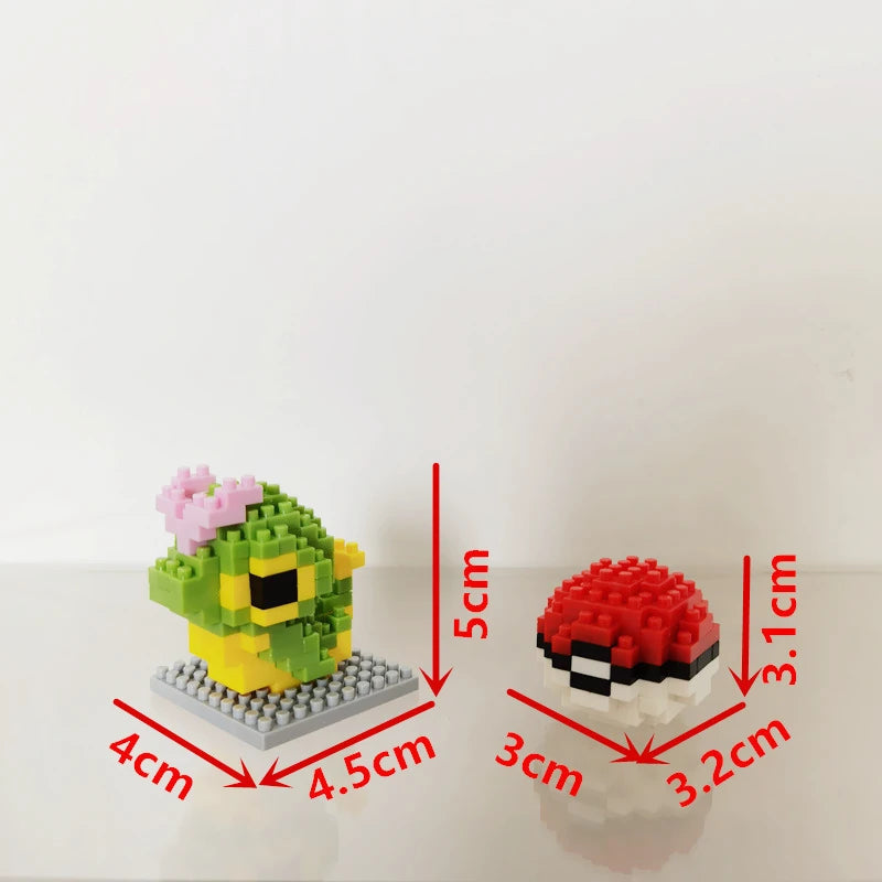 75 Style Pokemon Building Blocks Assembly Anime Picachu Charizard Doll Blastoise Bulbasaur Gengar Bricks Toy for Kid Gift