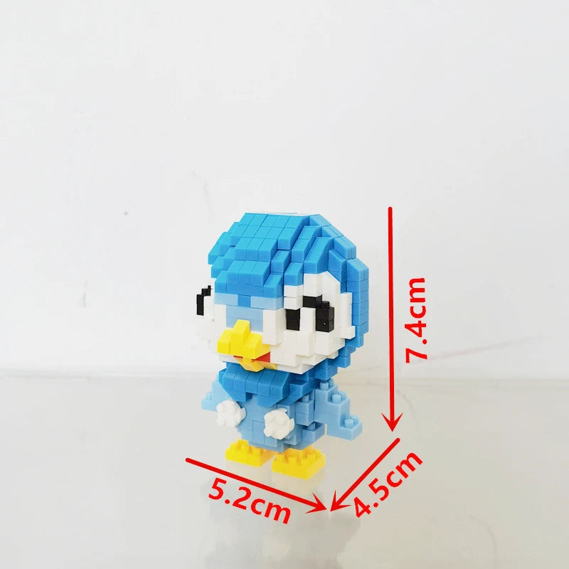 75 Style Pokemon Building Blocks Assembly Anime Picachu Charizard Doll Blastoise Bulbasaur Gengar Bricks Toy for Kid Gift